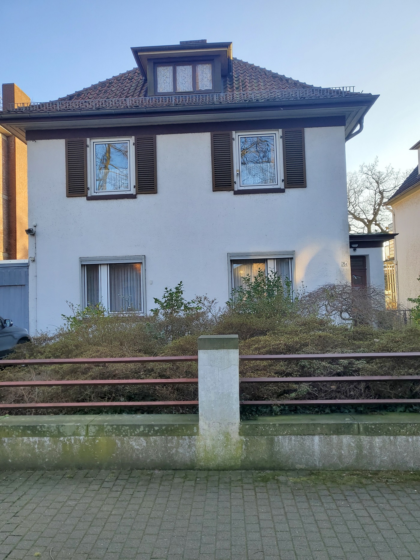 Freistehendes Einfamilienhaus in Vegesack mit Weserblick